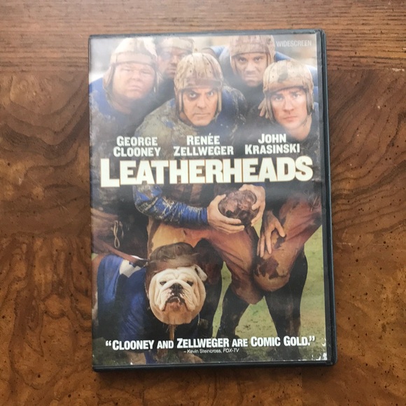 Other - 🍿3/$15🍿Leatherheads DVD,  George Clooney, Renée Zellweger, and John Krasinski